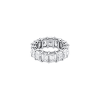 10ct Radiant Cut Eternity Band