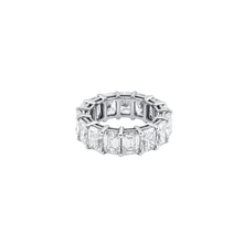 10ct Radiant Cut Eternity Band