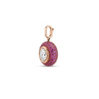 Pink Sapphire Pendant Charm