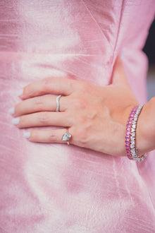 Thick Pavé Wave Ring