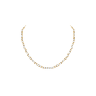 Classic 13ct Round Brilliant Tennis Necklace