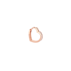 The Mini Heart Pavé Hoop