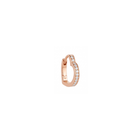 The Mini Heart Pavé Hoop