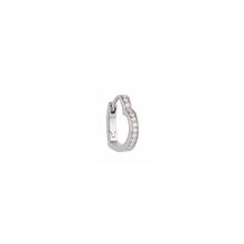 The Mini Heart Pavé Hoop
