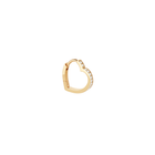 The Mini Heart Pavé Hoop