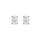 Oval Cut Diamond Stud Earrings