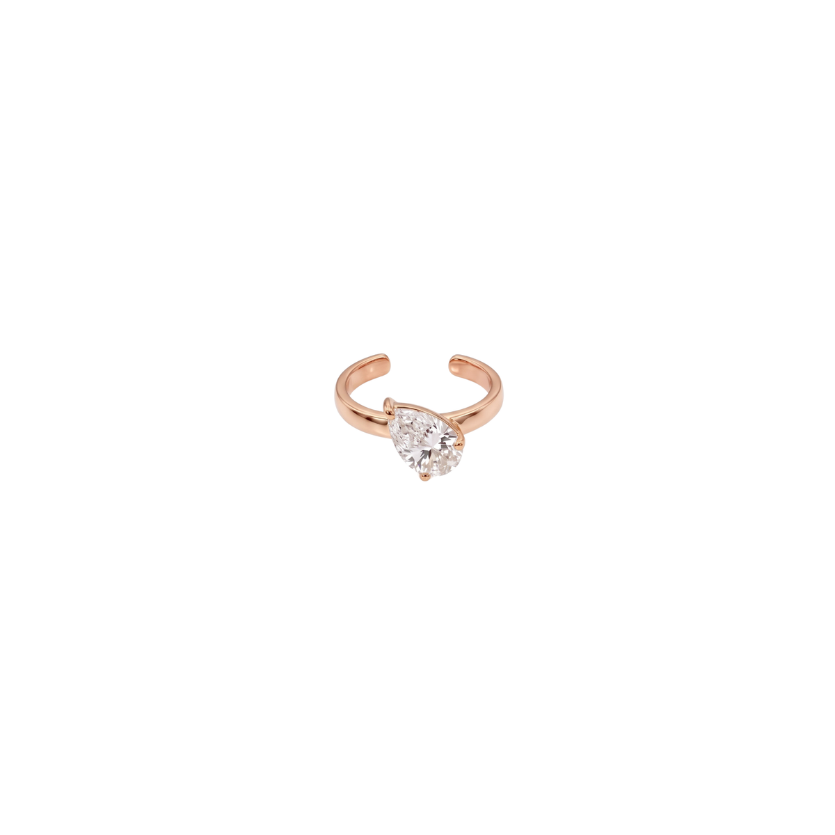 The Tilted Pear Ear Cuff