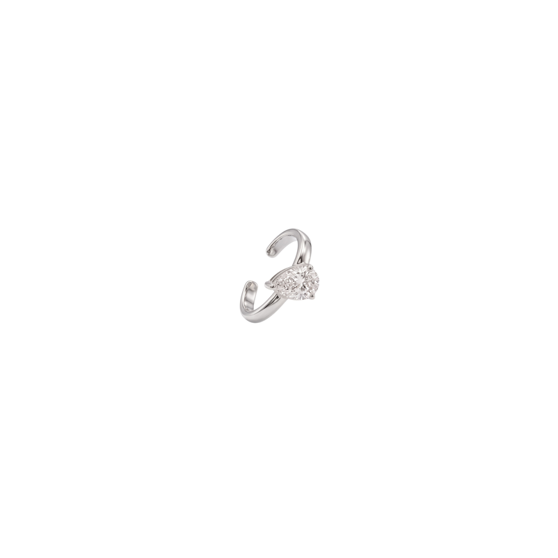 The Tilted Pear Ear Cuff