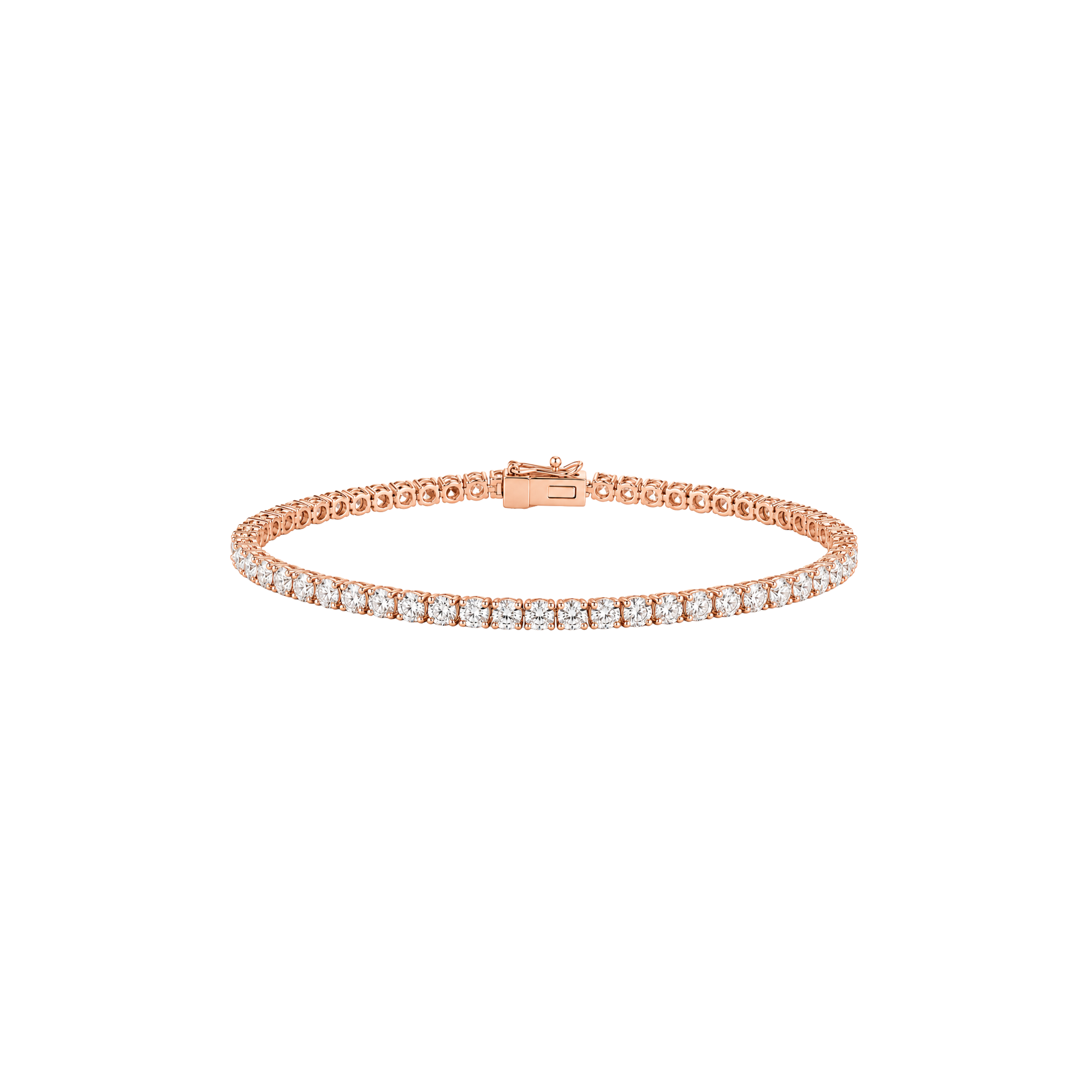 Round Brilliant Tennis Bracelet