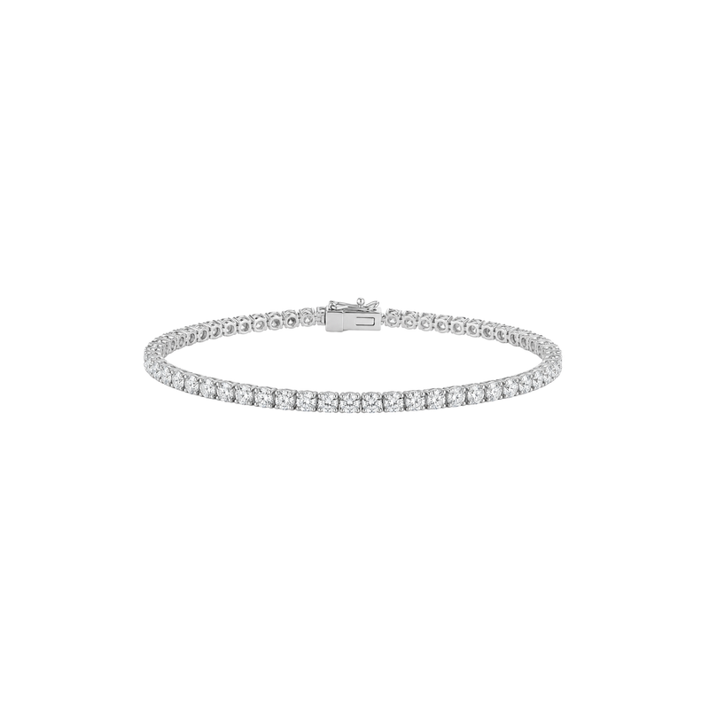 Round Brilliant Tennis Bracelet
