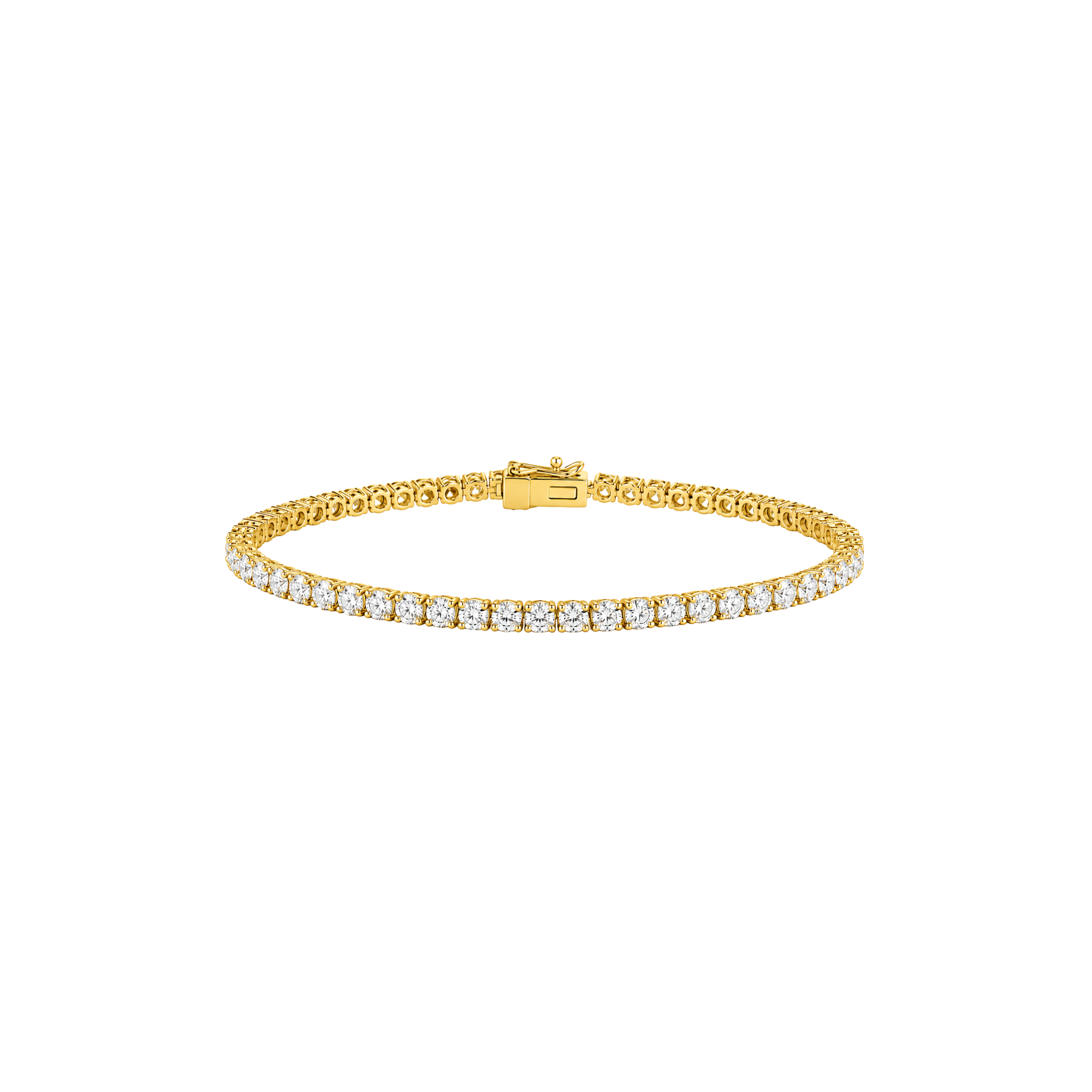 Round Brilliant Tennis Bracelet