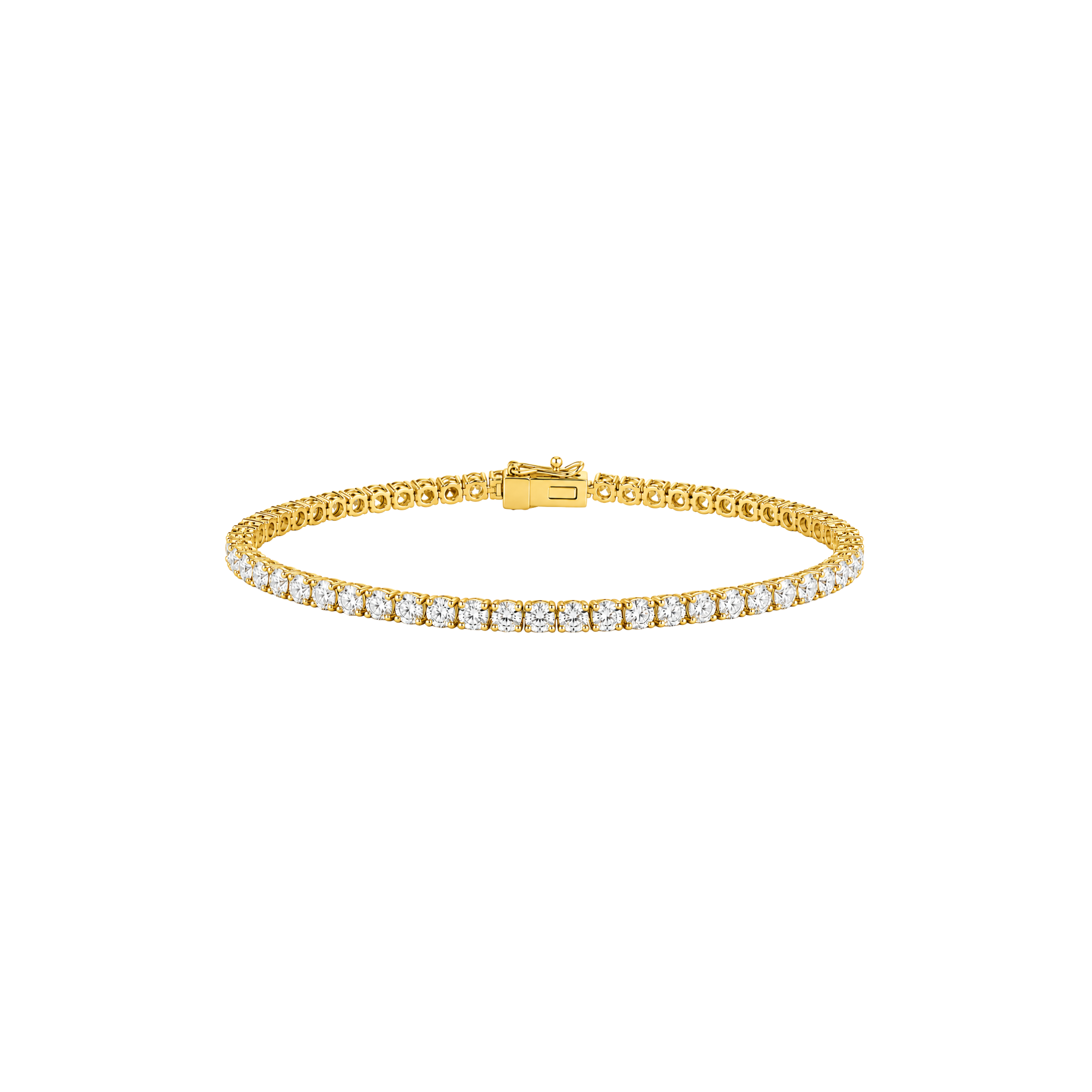 Round Brilliant Tennis Bracelet