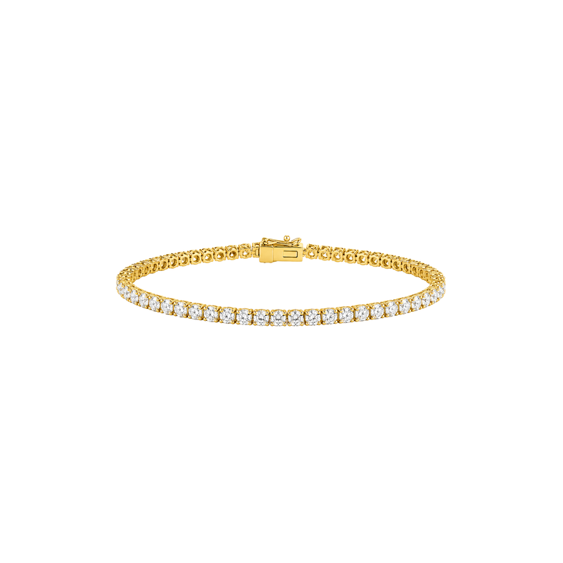 Round Brilliant Tennis Bracelet