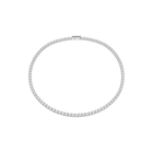 Classic 13ct Round Brilliant Tennis Necklace