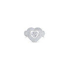 Heart Pavé Cocktail Ring