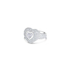 Heart Pavé Cocktail Ring