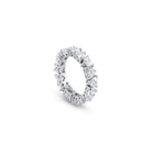 5ct Alternating Heart Cut Eternity Band