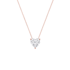 Heart Shape Solitaire Diamond Pendant