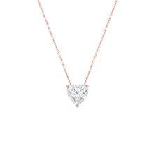Heart Shape Solitaire Diamond Pendant