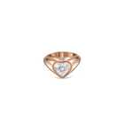 Heart Dome Signet Ring