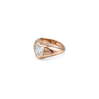 Heart Dome Signet Ring