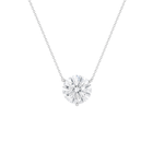 Round Brilliant Solitaire Diamond Pendant