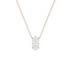 Marquise Solitaire Diamond Pendant