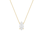 Marquise Solitaire Diamond Pendant