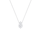 Pear Cut Solitaire Diamond Pendant