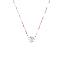 Round Brilliant Solitaire Diamond Pendant