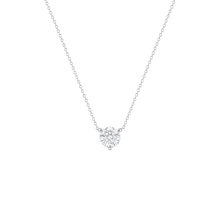 Round Brilliant Solitaire Diamond Pendant