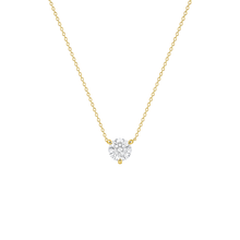 Round Brilliant Solitaire Diamond Pendant